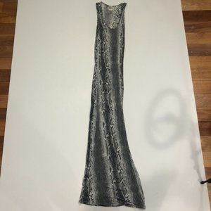 Snake Skin Maxi Dress